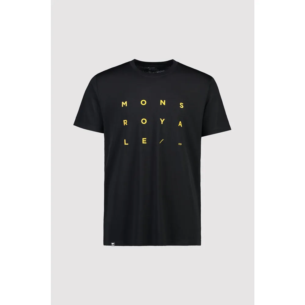 Mons Royale Mons Royale Icon T-shirt Black